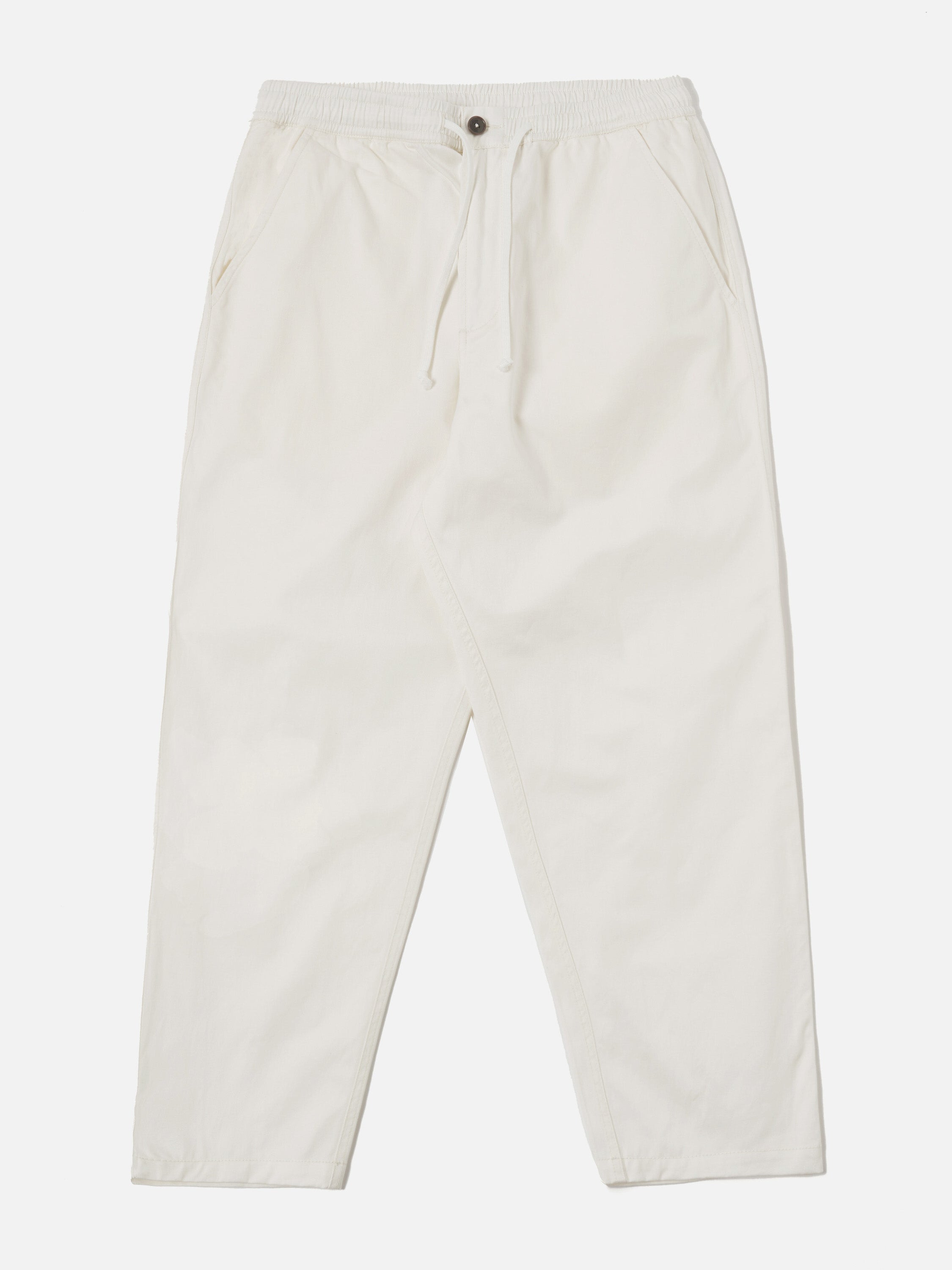 Universal Works Hi Water Trouser in Ecru Twill