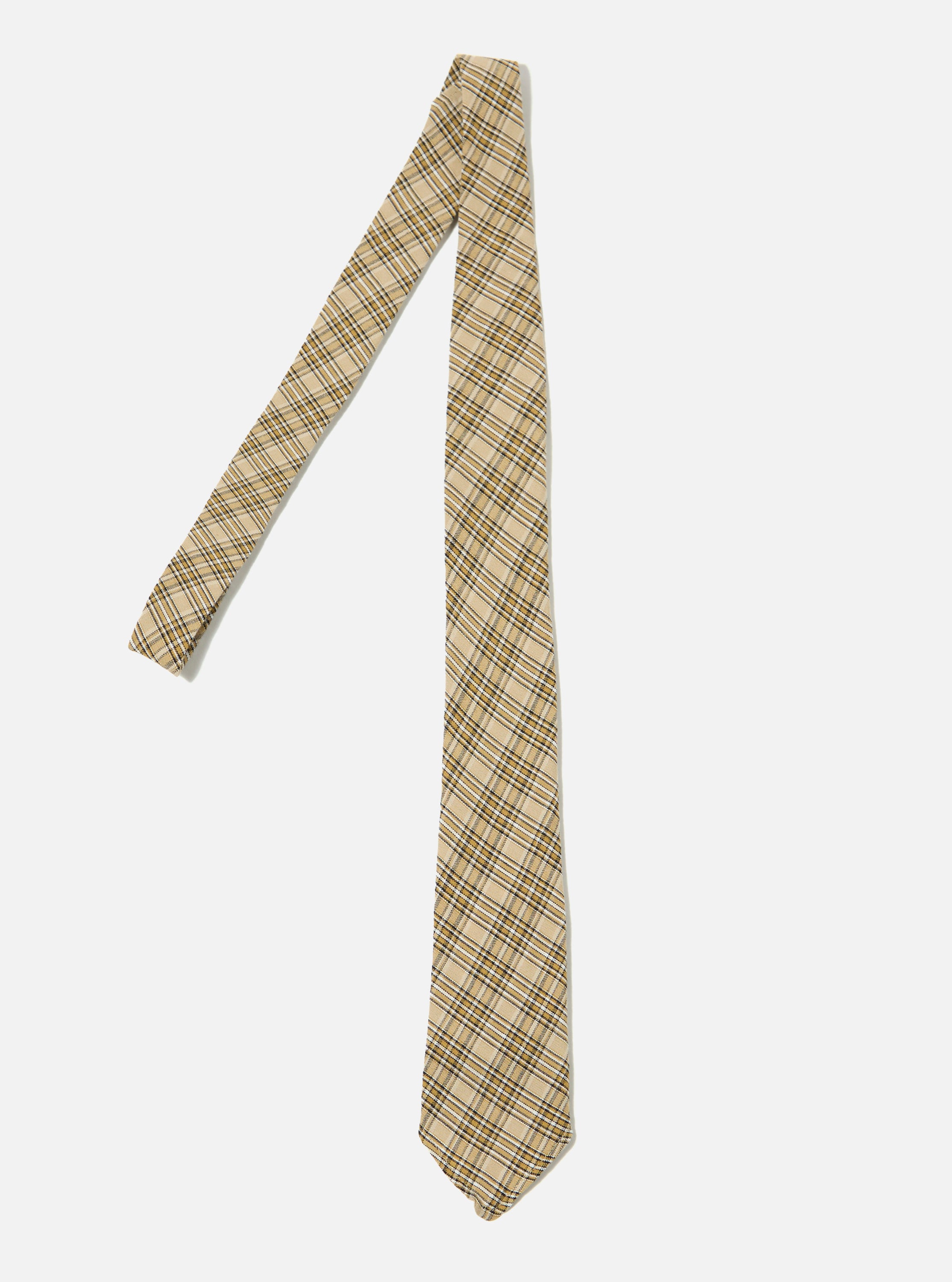 Universal Works Tie in Sand Picnic Plaid