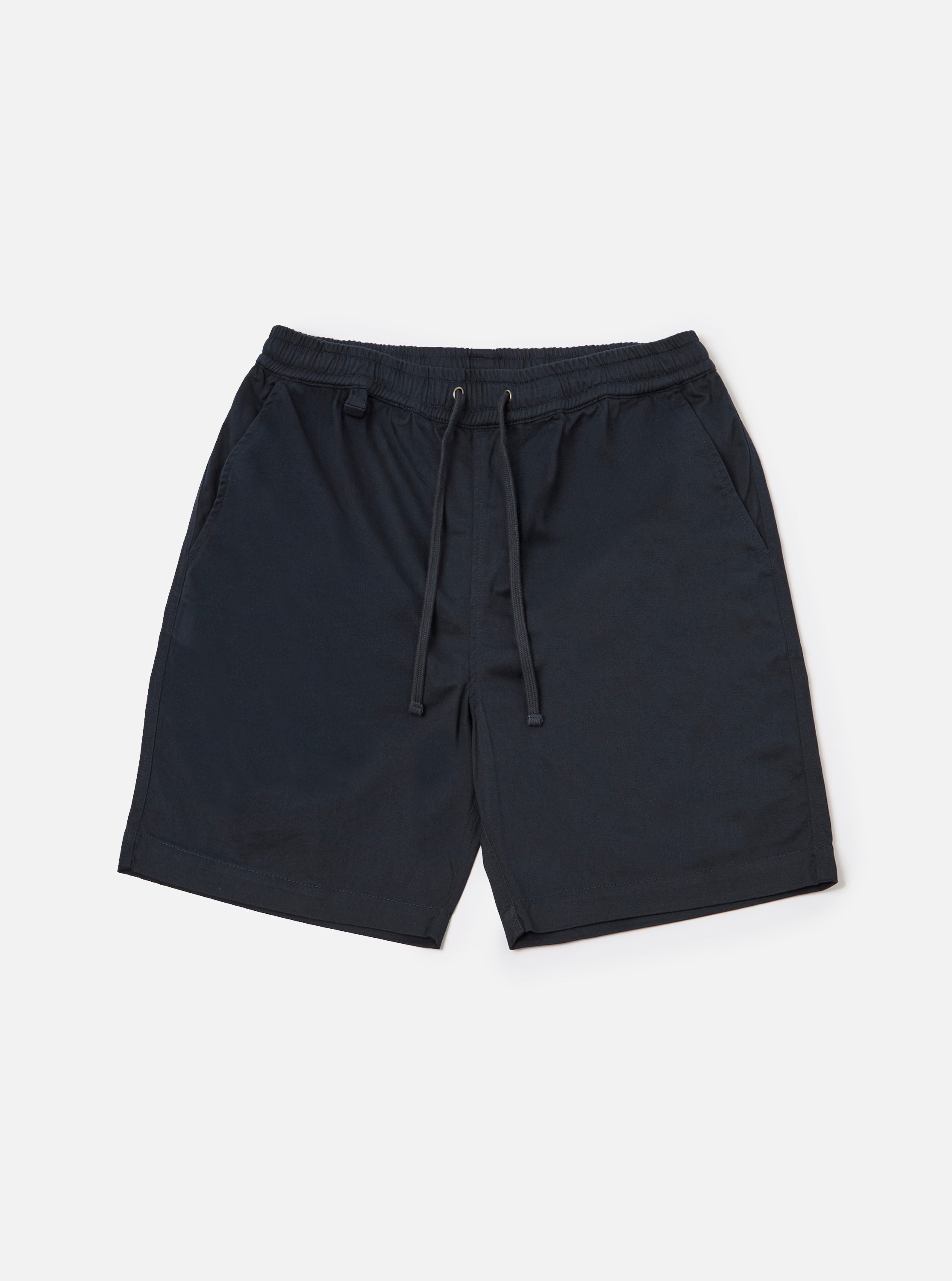 Universal Works Beach Short in Navy Twill
