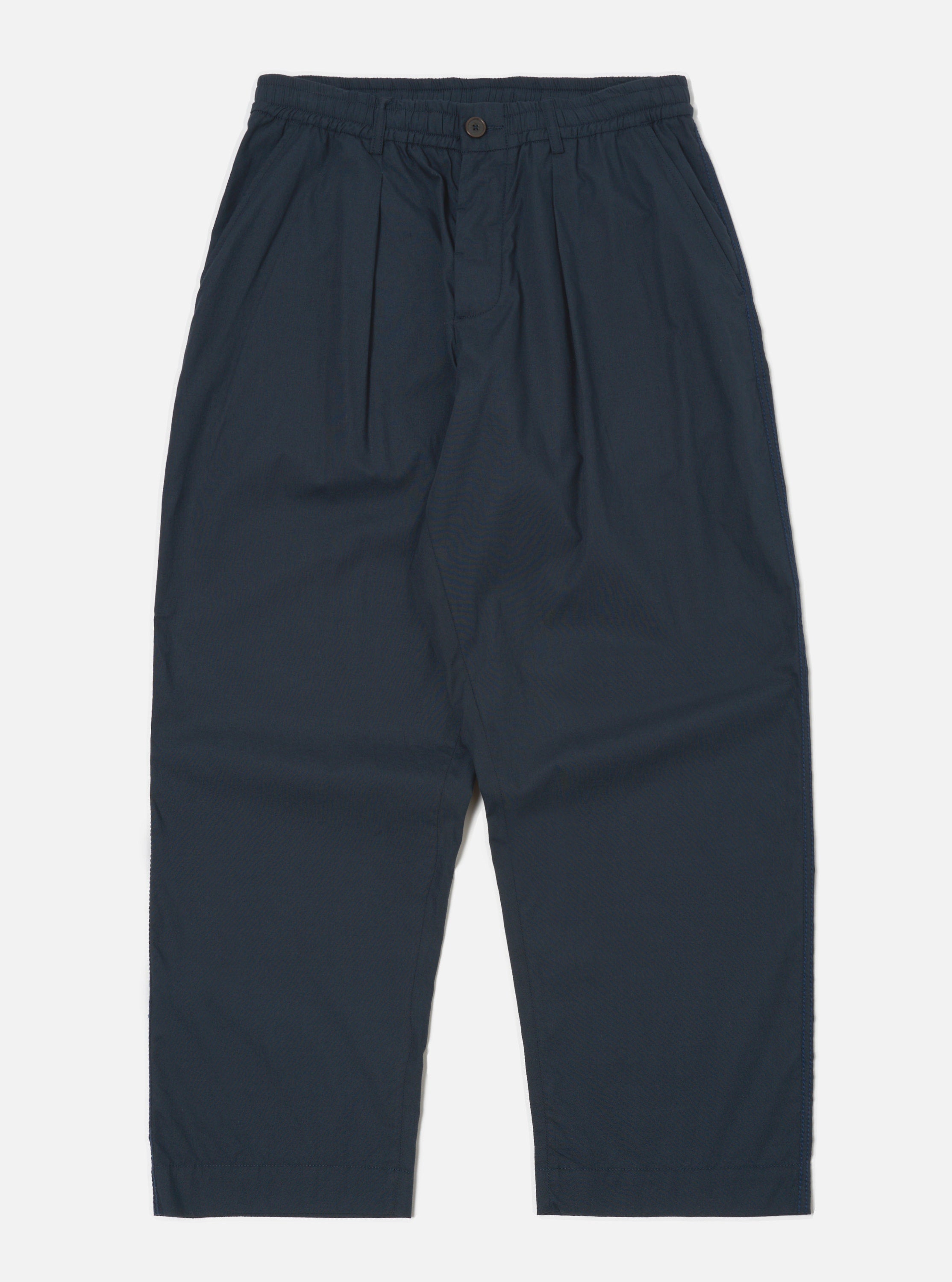 Universal Works Oxford Pant in Navy Broadcloth