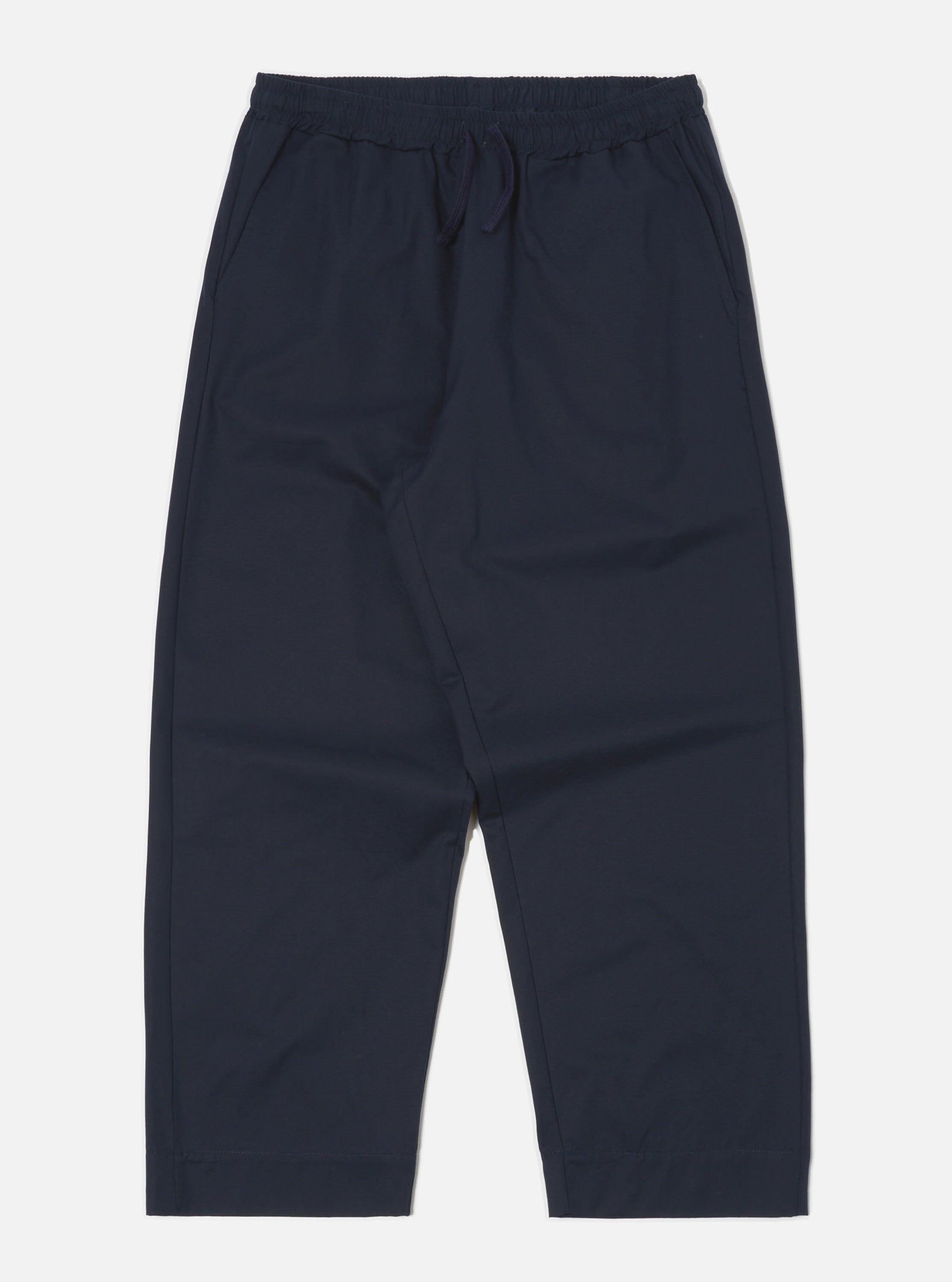 Universal Works Judo Pant in Navy Military Cotton