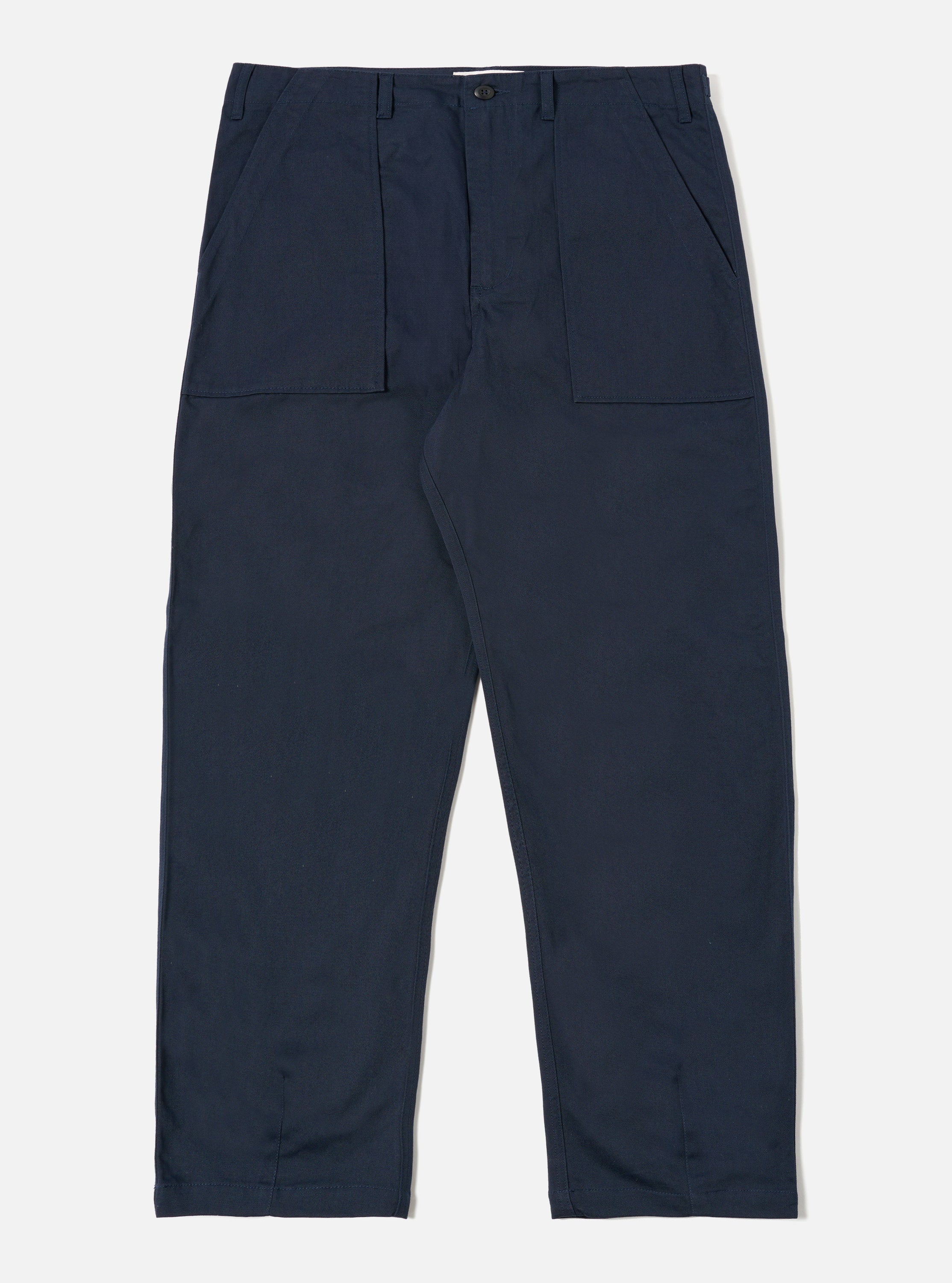 Universal Works Fatigue Pant in Navy Twill