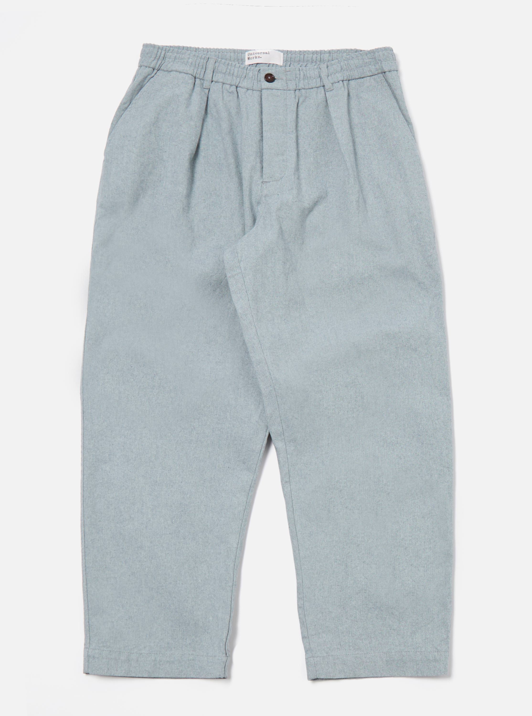 Universal Works Oxford Pant in Indigo Reworked Jean Cloth